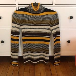 70’s inspired turtleneck sweater